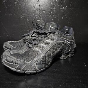 Nike Shox Shoes Women Size 9 Black 356918-002 Running Sneakers Athletic Trainer